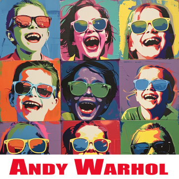 week 4 summer art camp 2024 pm andy warhol