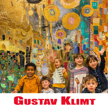 week 9 summer art camp 2024 pm gustav klimt