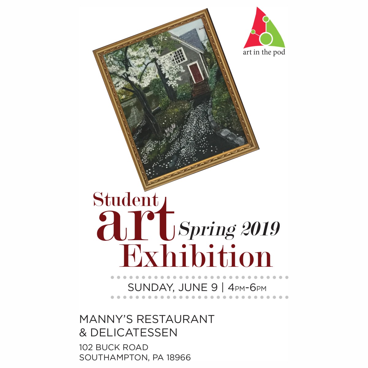 2019 Spring Student Art Exhibit_Mannys Deli