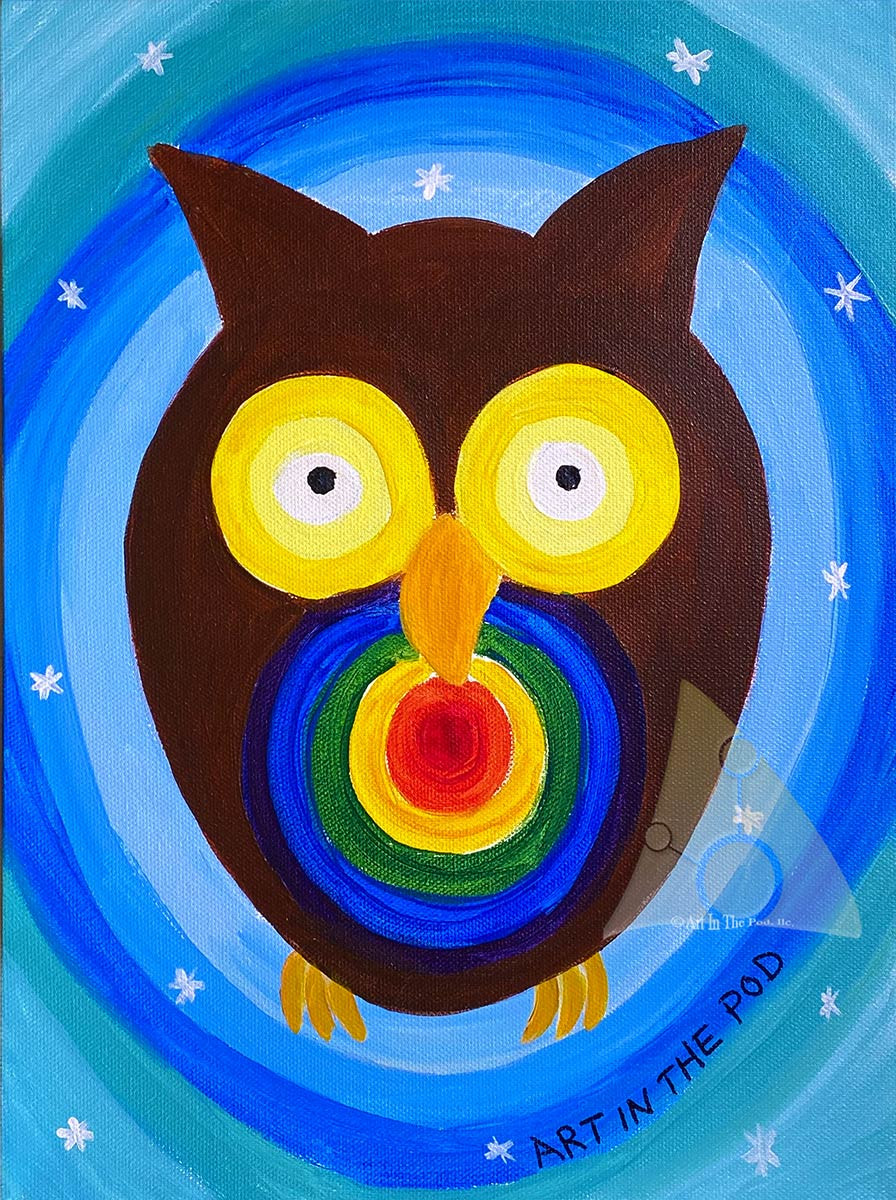 12 2020 5 Circle Around AM Art Camp Inspired by Wassily Kandinsky