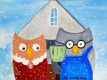 12 2020 4 Shoveling Snow PM Art Camp Inspired by Grant Wood
