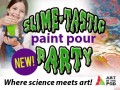 Slime-Tastic Paint Pour Art Party