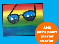 Made in the Shade with Monet - Boat Reflections!