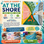 At The Shore June 16th 1-4pm Taste of Summer Mini Art Camp