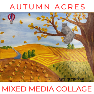 November 25th 1-4PM Autumn Acres! Mini Art Camp Canvas Painting and Fluid Art