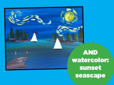 Sailboats That Gogh!