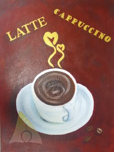 Open BYOB Painting - Coffee and Hearts