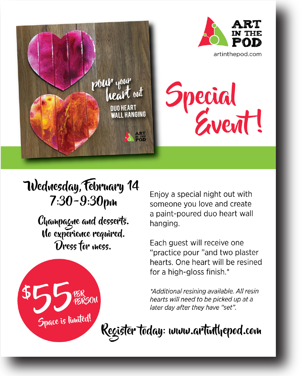 Pour Your Heart Out 2 14 18 Info