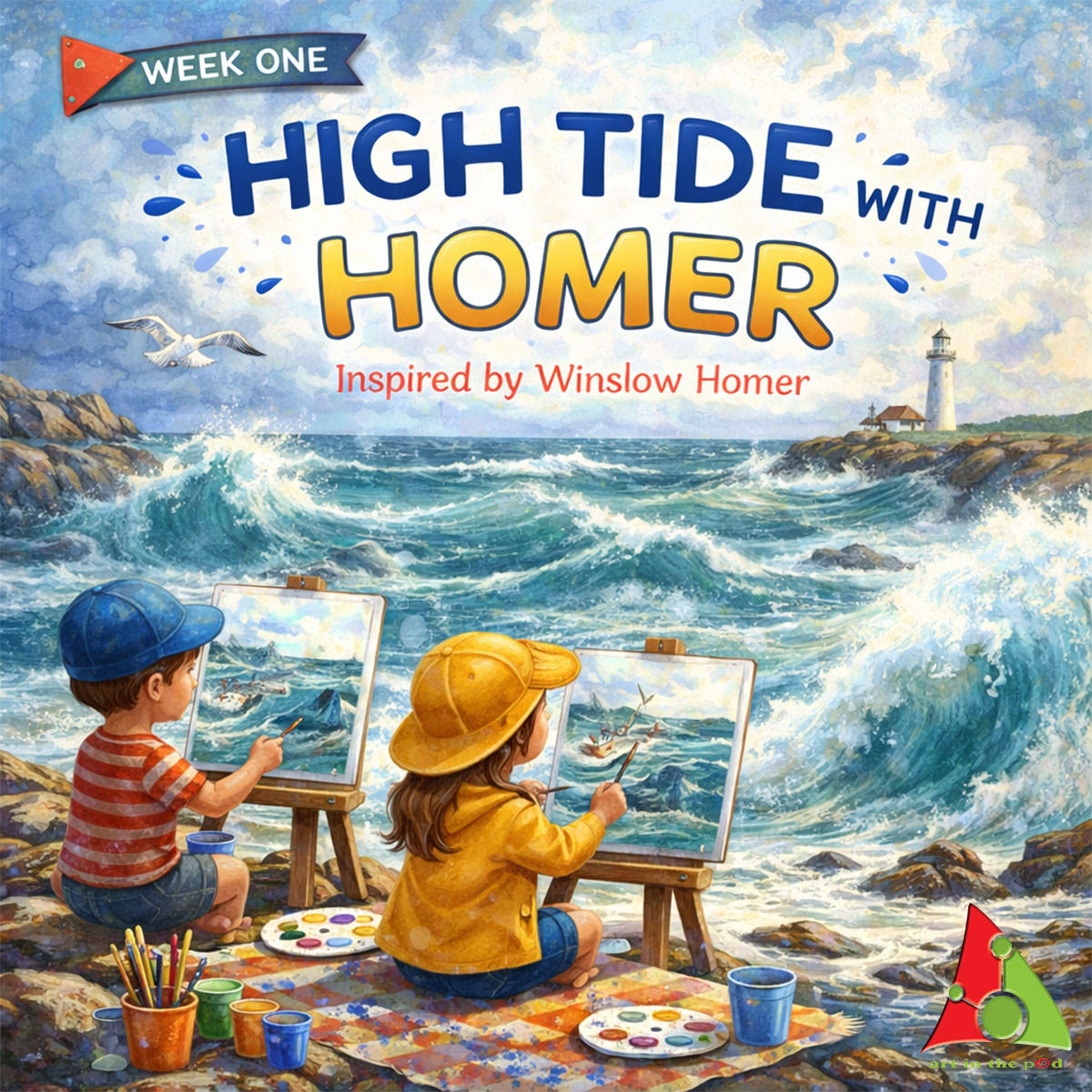 summer art camp 2026 high tide with Winslow Homer